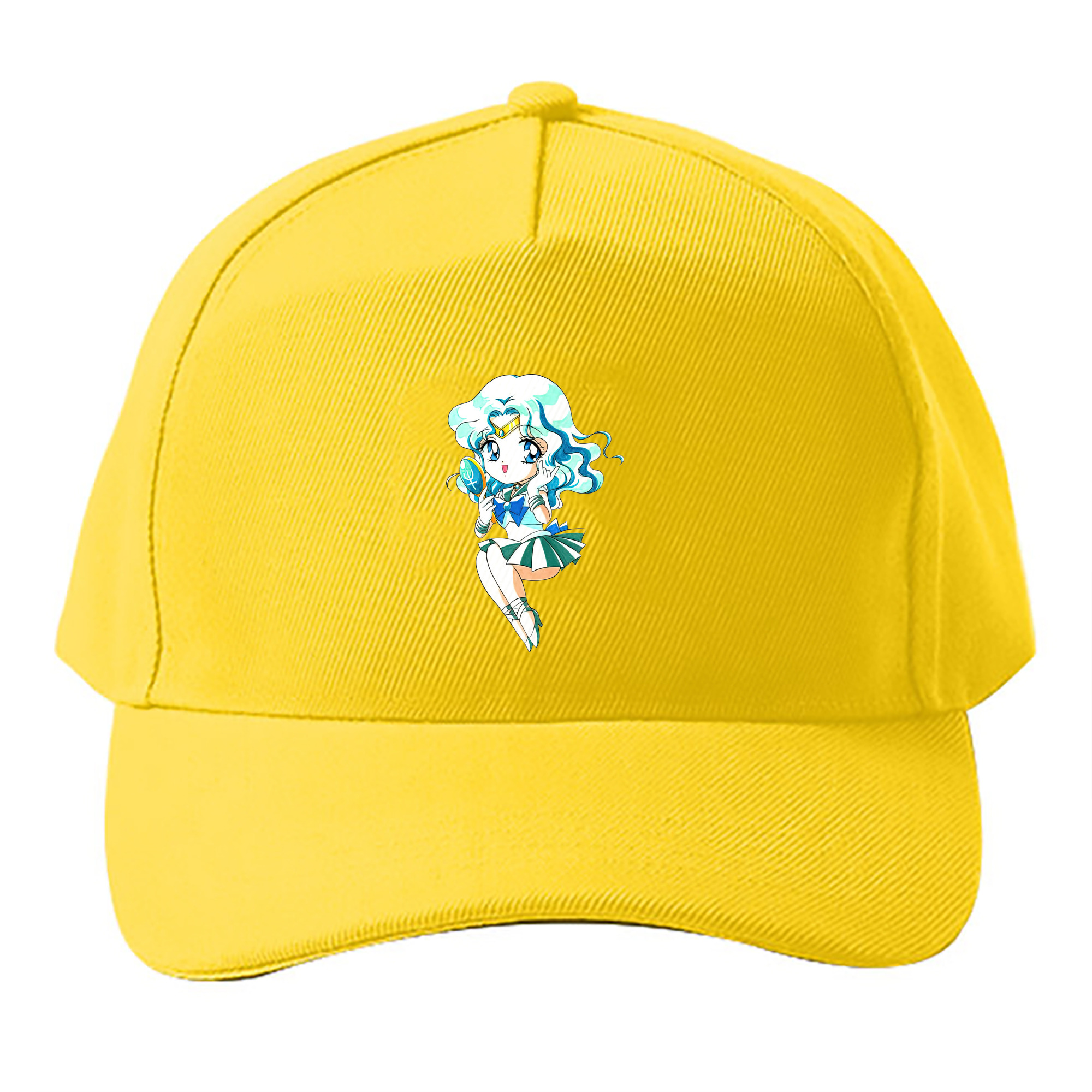 （画像用） 美少女戦士セーラームーン 海王 みちる（かいおう みちる） Sailor Moon Kaiou Michiru ベースボールキャップ 綿100％ 男女兼用 帽子 スポーツ